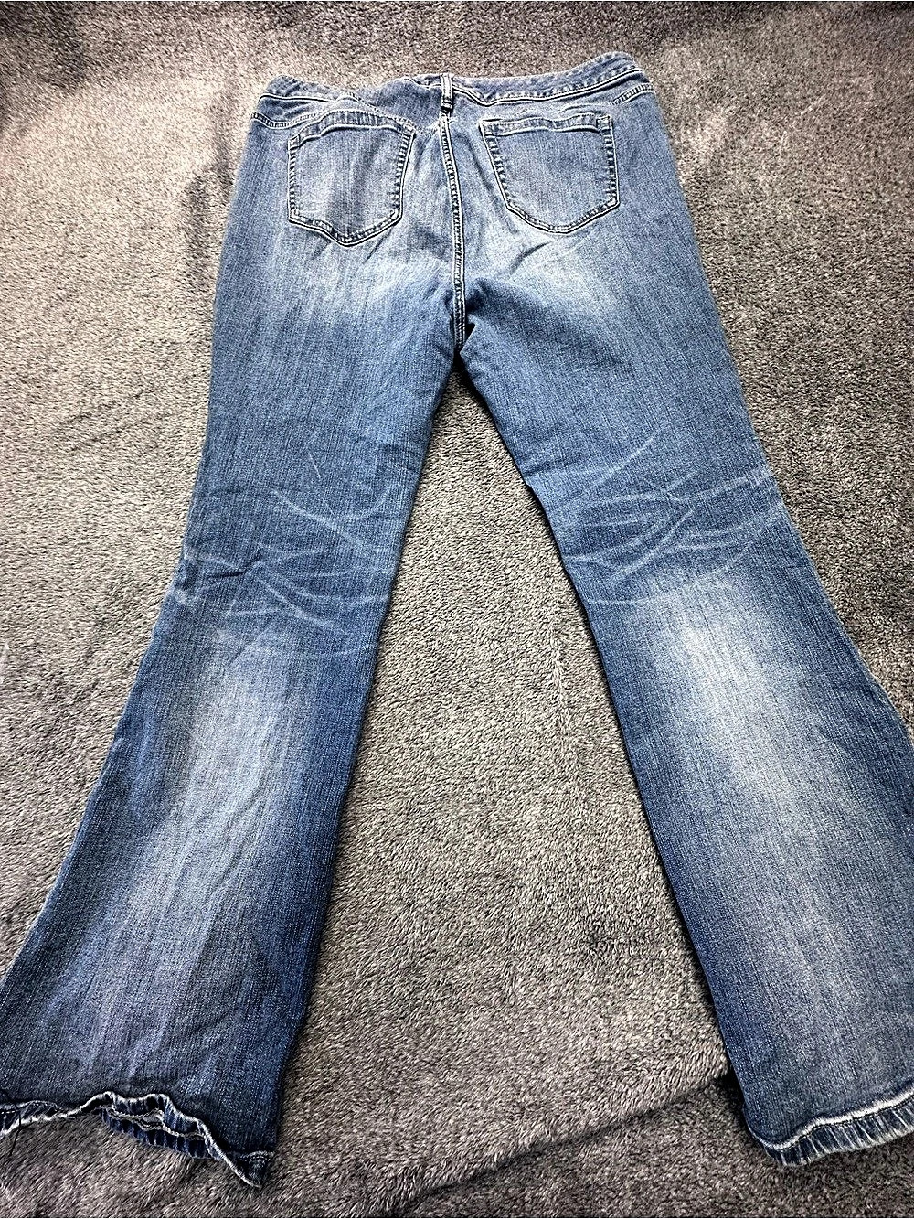 TORRID Vintage Stretch Mid-Rise Slim Boot Bootcut Jeans in Blue Size Large (16) - Picture 2 of 7